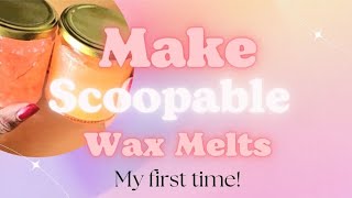 Make Scoopable  Squeezable Wax Melts [upl. by Nedah]