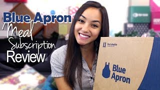 Blue Apron Meal Subscription Review  Oct 2014 [upl. by Matthaeus]