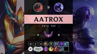 Aatrox Top vs Ryze  KR Master Patch 149 [upl. by Davey]