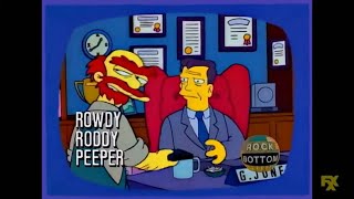 Rowdy Roddy Peeper  The Simpsons [upl. by Rawna115]