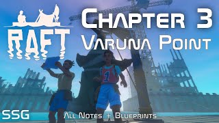 Raft Chapter 3  Varuna Point  Playthrough with Timestamps [upl. by Matthew]