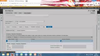 SAP Business ByDesign  Material Creation [upl. by Atteloiv507]