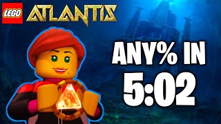 World Record Lego Atlantis The Atlantis Adventure Any Speedrun in 502 [upl. by Yorgerg]