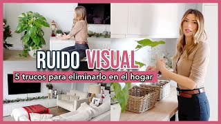 5 TRUCOS para UNA CASA MÁS ORDENADA Y DESPEJADA  Decoración y orden en casa [upl. by Ahsenaj]