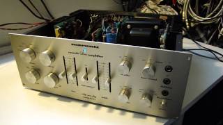 MARANTZ MODEL 30 AMPLIFER USA 60 X 2 WATTS TEST [upl. by Imim322]