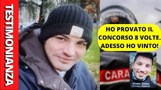 Scartato dal Concorso dei Carabinieri tante volte  Testimonianza IDONEO [upl. by Mercier]