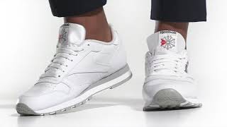 Reebok Classic Leather White 2214 Onfeet Review  sneakersby [upl. by Divd]