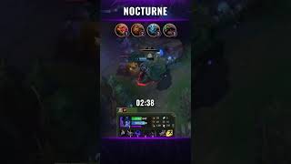 Nocturne Jungle Pathing by T1 Oner leagueoflegends t1oner [upl. by Jecoa]