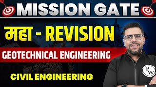 Geotechnical Engineering One Shot  Maha Revision  GATE 2024 Preparation Civil Engineering [upl. by Einapets]