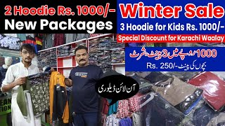 Winter Sale Dhamaka Offer  2 Hoodie Rs1000  Export Quality  Jeans Shirt Trousers Tracksuit [upl. by Rothberg]