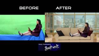 BHAVYA ARTS VFX breakdown  Green Screen Before And After  VFX Work in Nepal [upl. by Crysta90]