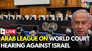 ICJ LIVE Arab League Addresses World Court On Israels Occupation Of Palestinian Territories IN18L [upl. by Pedro]