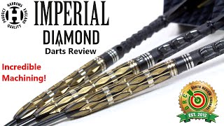 Harrows IMPERIAL DIAMOND Darts Review WOW Impressive Machining [upl. by Nave]