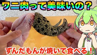 【ワニ肉レビュー】ずんだもんがワニの肉が美味いのか検証した結果 [upl. by Anaerb67]