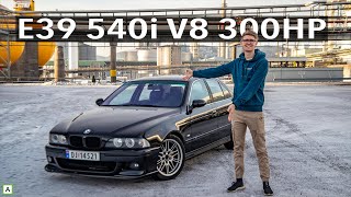 THIS STRAIGHT PIPE BMW E39 540i IS INSANELY LOUD [upl. by Roselyn]