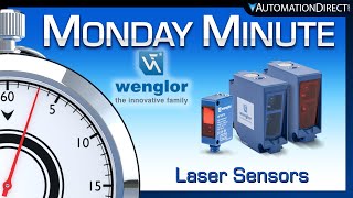 Wenglor Dark amp Shiny Detection Laser Sensors  Monday Minute at AutomationDirect [upl. by Fiske]