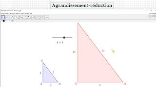 Cours ♦ Agrandissement réduction de rapport k c’est quoi  Proportionnalité ♦ Quatrième Troisième [upl. by Ablasor644]