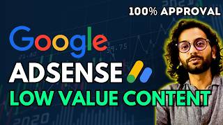 How to Fix Low VALUE Content problem ADSENSE  8 Actionable Steps [upl. by Anihs]