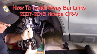 Replace Sway Bar Link 20072016 Honda CRV [upl. by Civ]