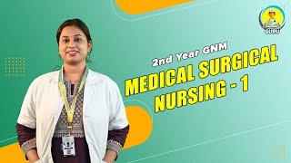 GNM 2nd year 2023  Medical Surgical Nursing 1 [upl. by Franckot]