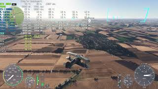 Microsoft Flight Simulator 2024  High  DLSS  Quality  1440p  Intel i5 13600K  RTX 3060 [upl. by Eninotna]