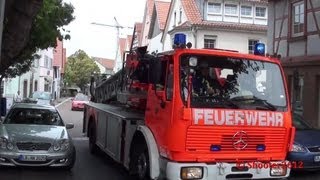 Feuerwehr Gerlingen  NOTRUFALARMIERUNG   eintreffende Einsatzkräfte  Rettungsmaßnahmen [upl. by Mansur]