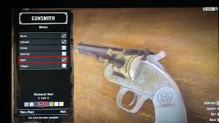 How to recreate Dutch’ Schofield revolver rdr2 shorts reels fyp fy tips [upl. by Akenahs]