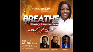 BREATHE with ONOS  Worship amp Declarations [upl. by Notlimah732]