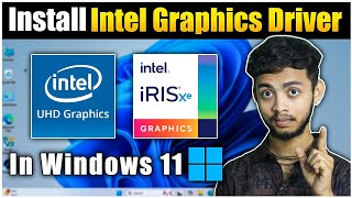 How to Install Intel Graphics Driver 2024💻 3 New Methods🔥  Download Intel Display Driver [upl. by Adnauqahs]