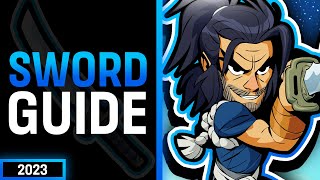 Brawlhalla Sword CombosStringsGameplay Guide 2023 [upl. by Wiseman103]