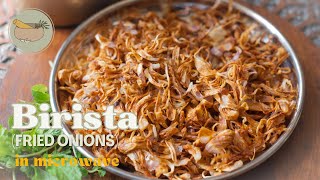 Crispy Birista in Microwave  Time Saving and No Deep Frying [upl. by Ahsinit]