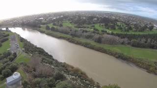 Drone flight over Anzac park Palmerston North [upl. by Repip674]