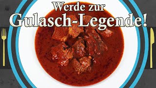 dein perfektes GULASCH Rezept Gulasch selber machen [upl. by Assenaj]