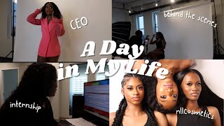 DAY IN MY LIFE AS AN ENTREPRENEUR [upl. by Arrimat911]