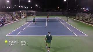 30 div  Nissan Titans vs Biba TAG 09052024  Guam tennis [upl. by Reffineg]