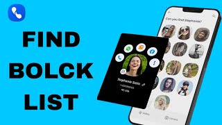 How To Find Block List On Eyecon App [upl. by Elvia]