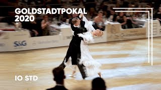 Evaldas Sodeika  Ieva Zukauskaite LTU  2020 GoldstadtPokal  IO STD  solo SF [upl. by Hayward]