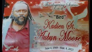 Thanksgiving Service for the life of Kadien St Aubyn Moore [upl. by Joscelin516]