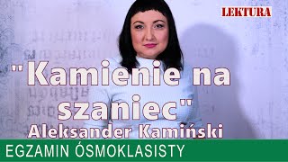 30 quotKamienie na szaniecquot Aleksander Kamiński Omówienie i streszczenie lektury na egzamin [upl. by Winonah]