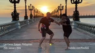 RHP 2024Machete Fighting  Silat Suffian Bela Diri in the Philippines [upl. by Adnawad]