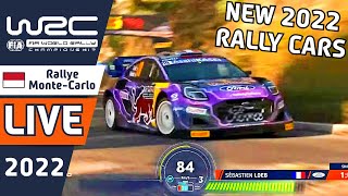 WRC Rally LIVE  Shakedown at WRC Rallye MonteCarlo 2022 [upl. by Ignace]