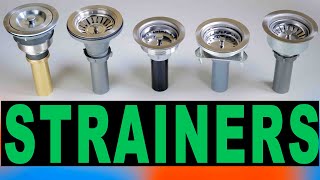 Kitchen Sink Drain Strainers  Everything You Need To Know [upl. by Loram]