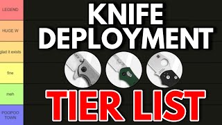 The BEST Way To Deploy Your Knife  Pocket Knife Deployment TIER LIST [upl. by Tabbatha479]