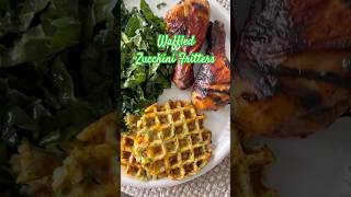 Waffled Zucchini Fritters [upl. by Lebasy173]