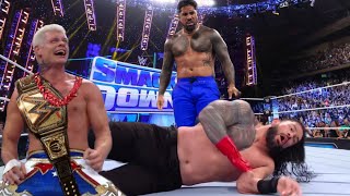 Jey Uso Help Cody Rhodes To Win Undisputed Championship Vs Roman Reigns At Wrestlemania 40 [upl. by Kally]