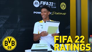 quotThere is always a next year broquot  BVB FIFA 22 Ratings presented by Jude Bellingham  Bonus part [upl. by Aiuqram]