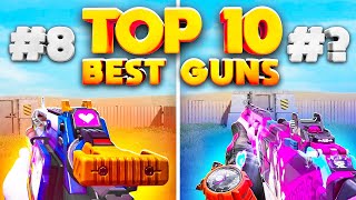 TOP 10 BEST GUNS in SEASON 8 of COD Mobile [upl. by Nwahshar991]