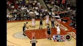 Rockets vs Spurs 09122004 Tracy McGrady 13 points during 40 seconds full match [upl. by Enyak518]