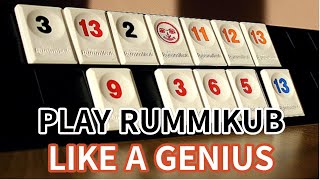 PLAY RUMMIKUB LIKE A GENIUS 107 boardgames rummikub game [upl. by Jempty]