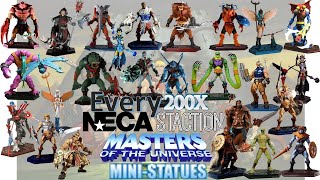 Every NECA MOTU 200x Staction Figure Masters of the Universe Stactions Heman Four Horsemen Design [upl. by Liuqa849]